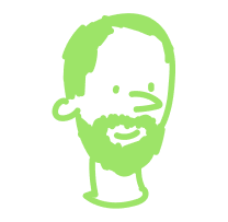 Illustrated ecomm shop owner character
